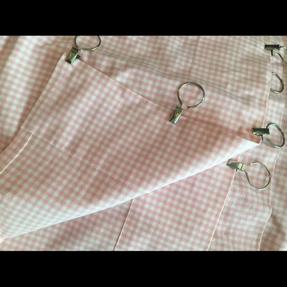 Pottery Barn Kids Accents Pottery Barn Pink And White Checkered